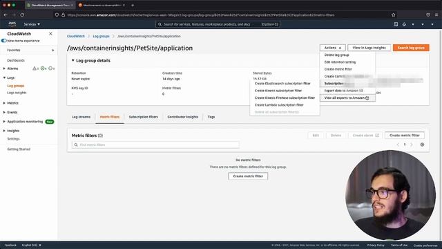 Observabilidade na AWS | Entendendo o CloudWatch Logs & CloudWatch Logs Insights смотреть онлайн