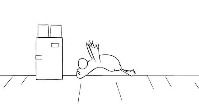 Lazy Gull / Ленивая Чайка Делает Сальто Назад [русский перевод]