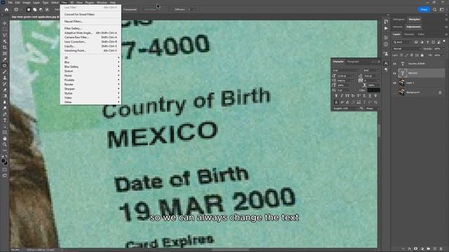 Expert Guide: Editing Text on ID Cards & Licenses in Photoshop смотреть онлайн