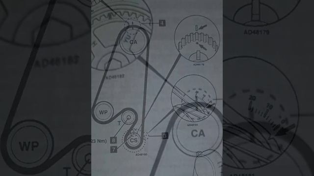 Daewoo Matiz УСТАНОВКА ЗАЖИГАНИЯ МЕТКИ ГРМ