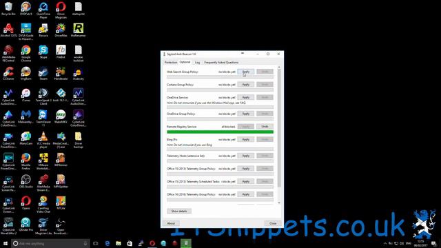 Disable Windows 10 Pre-Installed Spyware смотреть онлайн