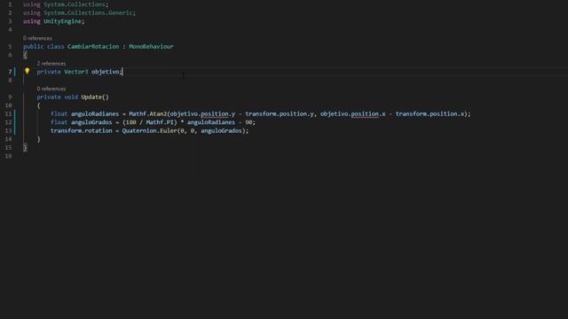 Cómo rotar un objeto en dirección al mouse o a cualquier objetivo en Unity смотреть онлайн