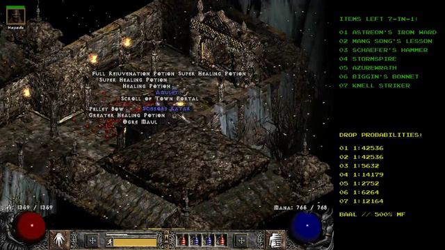 Diablo 2 - Pul Rune Drop - Holy Grail (Single Player / Plugy) смотреть онлайн
