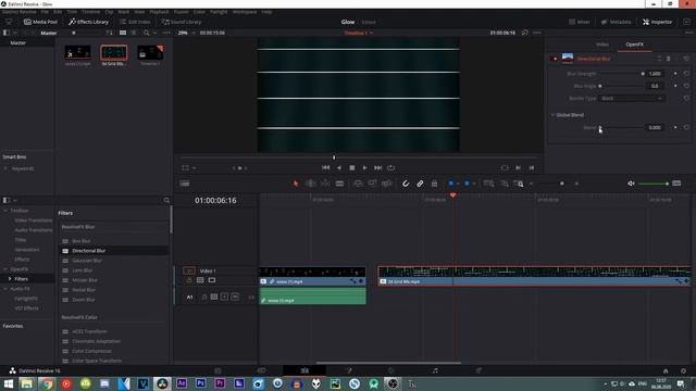 Как добавить свечение на видео в DaVinci Resolve - Edit смотреть онлайн
