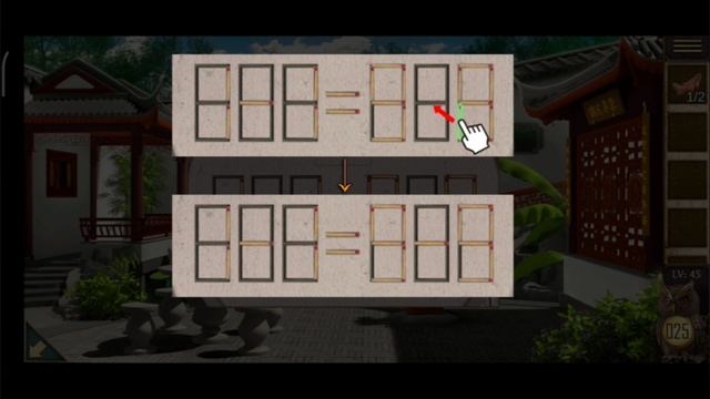 Можете ли вы побег 100 комната(Can you escape the 100 room) 15  уровень 45