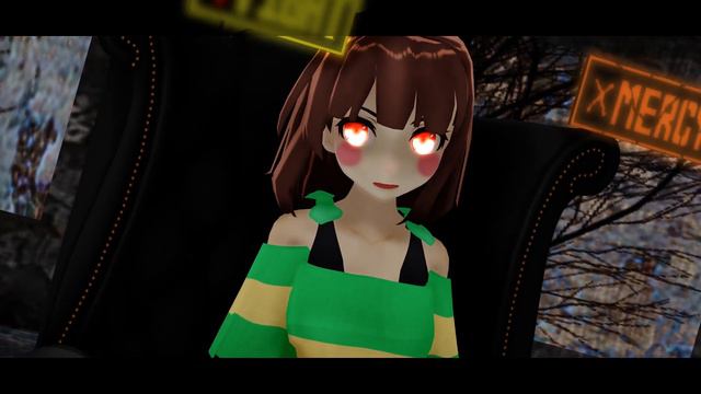 【MMD UNDERTALE】MONSTER 【CHARA】 смотреть онлайн
