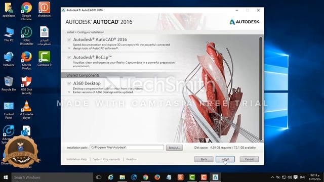 طريقة تحميل برنامج اوتوكاد مع طريقة التفعيل اخر اصدار смотреть онлайн