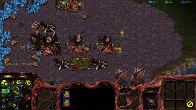 4v4 BGH Big Game Hunters Zerg Gameplay Starcraft Remastered 2019 #66 смотреть онлайн