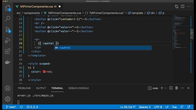 ☘ Curso en Vue 3: Raw HTML #15 смотреть онлайн