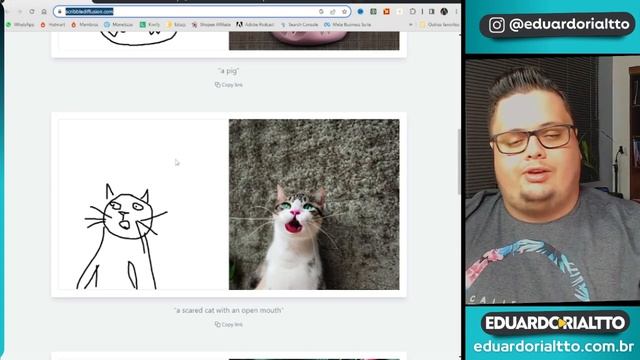 Transforme RABISCOS em IMAGENS Com Inteligência Artificial GRÁTIS - Scribble Diffusion смотреть онлайн