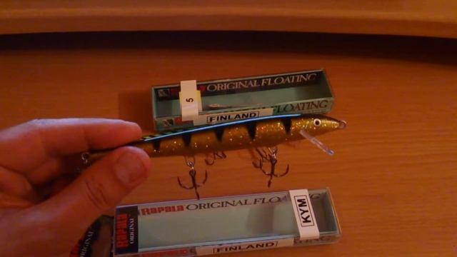 Воблеры RAPALA F13 Original Floating смотреть онлайн
