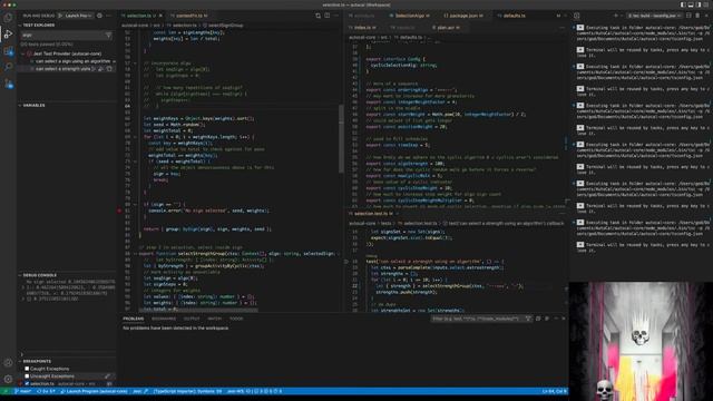 Building with JavaScript & Node - Selection using sequence-driven probabilities. смотреть онлайн