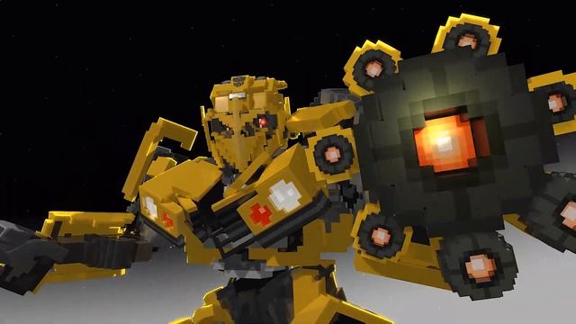 Bumblebee transformation ► |[Embar Minecraft !TEST! Animation]| смотреть онлайн