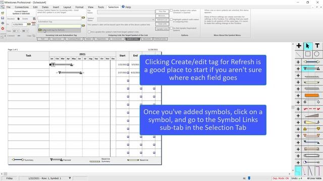Milestones Professional: Import, Link, and Refresh from Primavera P6 смотреть онлайн