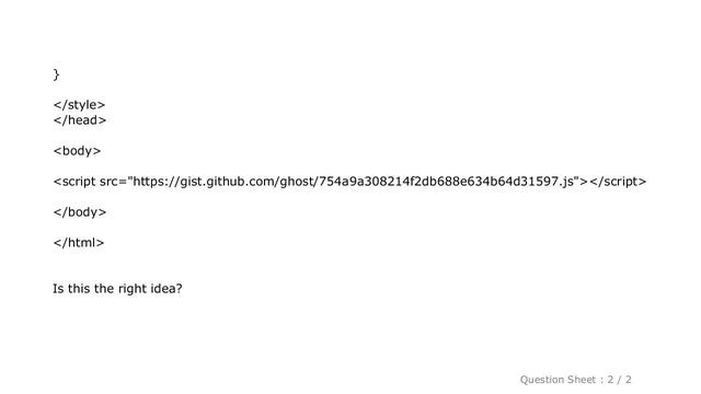 HTML : Customizing embedded Git Gist text size in html file смотреть онлайн