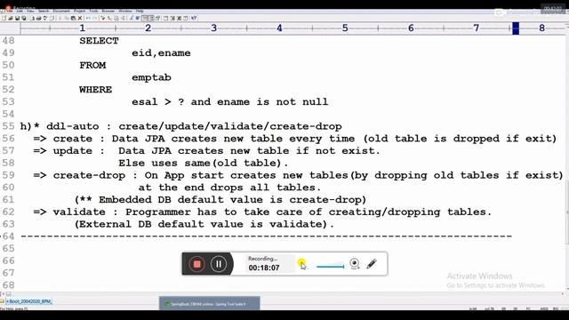 Spring Data JPA with External DB part -2, 2023-04-20. смотреть онлайн