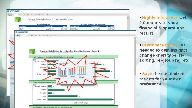 Actuate Financial Solution смотреть онлайн