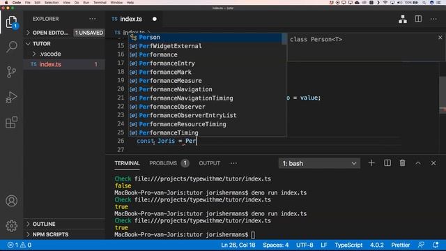 Generics with arrow functions in Typescript смотреть онлайн