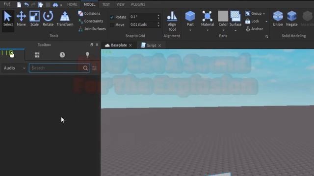 How to make a Part Explode When Touched In Roblox Studio (Read Description) смотреть онлайн