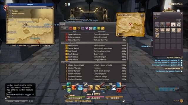 FFIV - How to Use Treasure Maps and Find Treasures смотреть онлайн