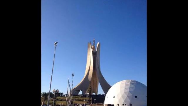 Makam El Chahid+vue sur la baie d'Alger смотреть онлайн