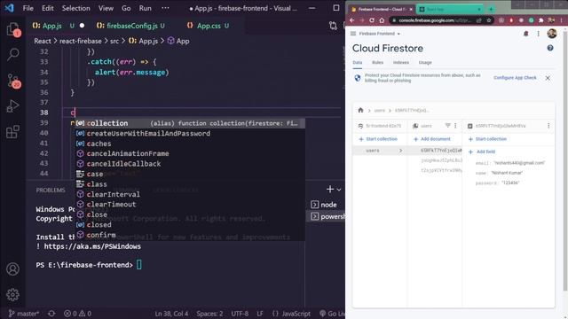 Firebase and React Tutorial - Firebase Authentication and CRUD Operations with React смотреть онлайн