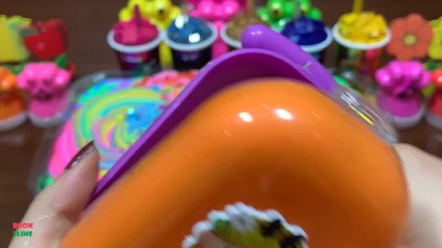 CLAY PIPING BAG & FOAM FROG SLIME| ASMR SLIME| Mixing Random Things Into GLOSSY Slime #1873 смотреть онлайн