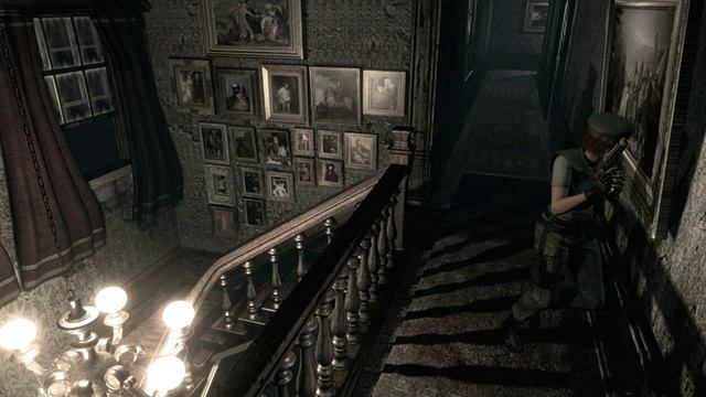 Resident evil HD Remaster: [Джилл] - Ричард помог одолеть большого змея [6|17]