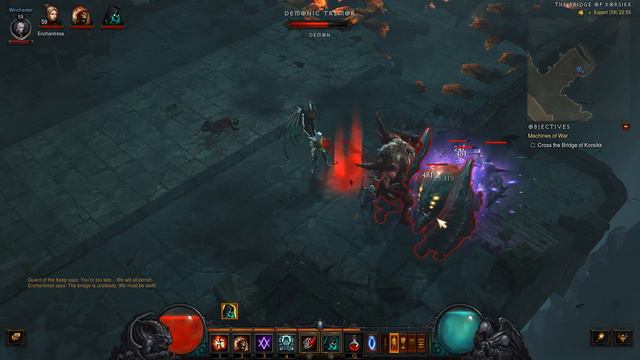 Diablo III: Reaper of Souls [29] Necromancer (Season 13) Let's Play Walkthrough - Part 29 смотреть онлайн
