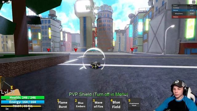 I Got ICE SWORD in SOLO RAID My Hero Mania Roblox! смотреть онлайн