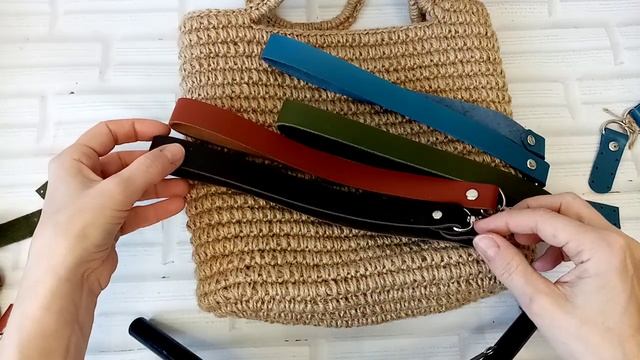 Покупка кожаной фурнитуры для сумок из джута смотреть онлайн