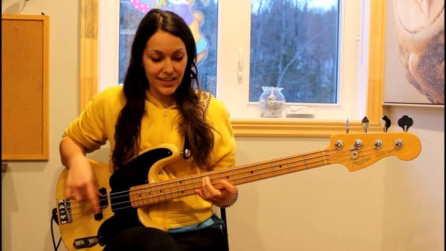 Jill Scott - A Long Walk - BASS COVER смотреть онлайн