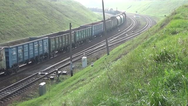 Тепловоз 2ТЭ10МК-3138 (ТЧ-16 Витебск) / Diesel Locomotive 2TE10MК-3138 (Vitebsk Depot)
