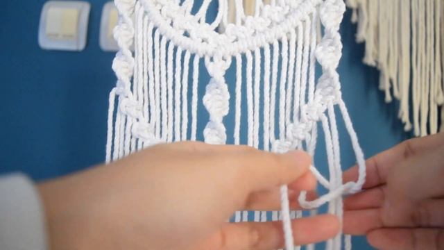 Makrame || Macrame Mini Wall Hanging Part 2 смотреть онлайн