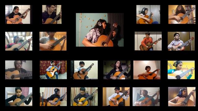 Huayno para el ocaso by Moa Edmunds Guevara by the Calcutta Guitar Festival Ensemble смотреть онлайн