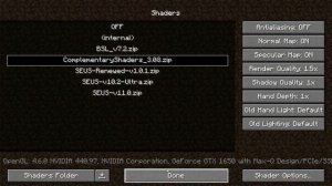 How to Download and Install Complementary  Shaders
