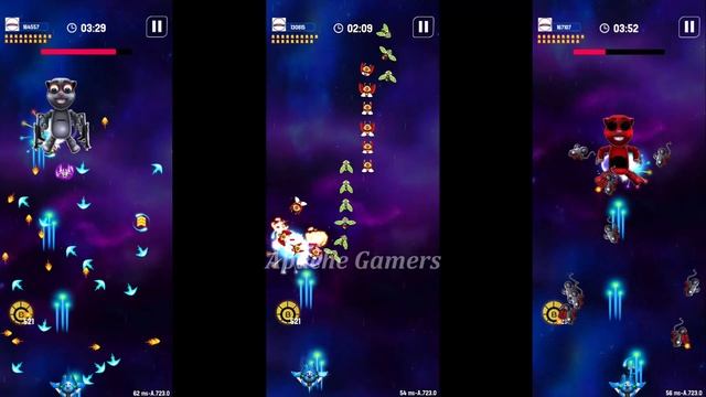 Galaxy Attack: Space Shooter | Campaign Mode | New Level 20.3 With New Boss | By Apache Official смотреть онлайн