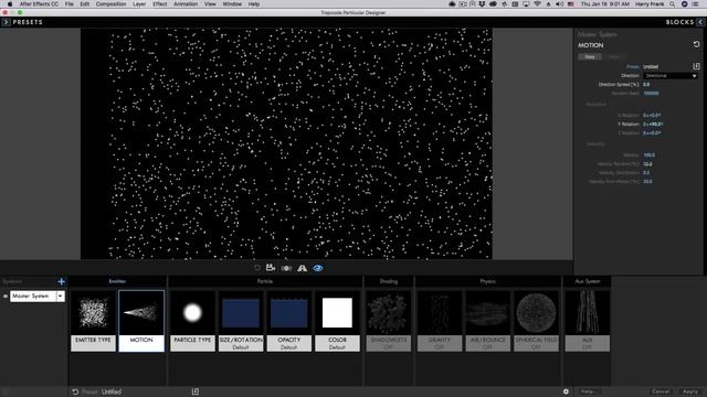Trapcode Particular 3 Training | 03: Emitter Overview смотреть онлайн