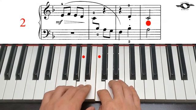 Acrobats, Fast version, John Thompson`s easiest piano course, Part 3 смотреть онлайн