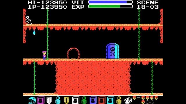 The Goonies (Konami, 1986) MSX [603] Walkthrough Comentado смотреть онлайн