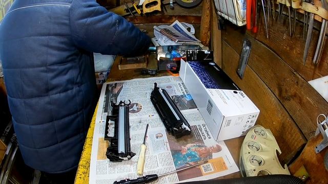 Заправка картриджа HP 136A (W1360A) смотреть онлайн