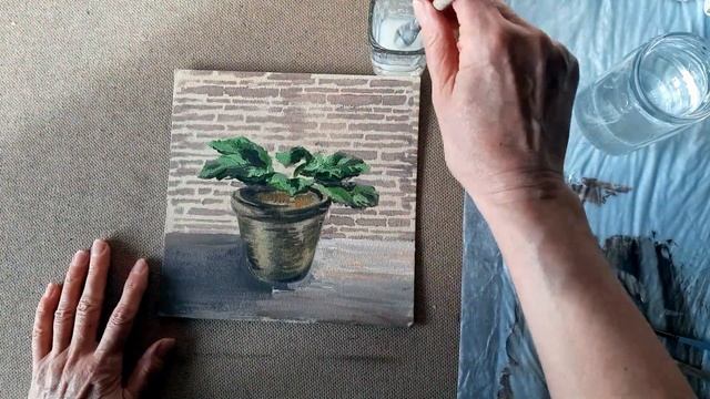 Смешанная техника - простой вариант. Mixed media - the easy way смотреть онлайн