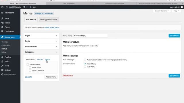 1 WP NHG Setting up theme and Nav Menu смотреть онлайн