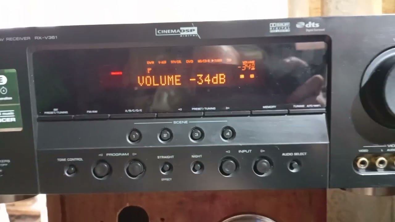 YAMAHA RX V361 смотреть онлайн