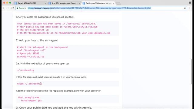 Setting up SSH access for your new VPS/Enterprise Account - Mac смотреть онлайн