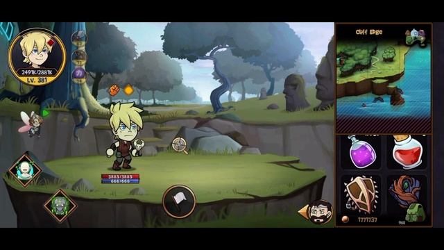 Гайд как быстро фармить опыт в HERO TALE