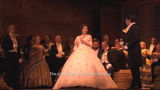 La traviata - Brindisi Saimir Pirgu, Venera Gimadieva смотреть онлайн