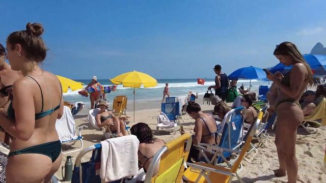 4K Walk IPANEMA BEACH Rio de Janeiro, Brazil ?? Walk in RIO Beach смотреть онлайн