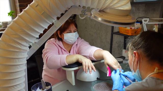 У Мастера ШОК?! ??? БАБУШКА хочет ДЛИННЫЕ ногти ? смотреть онлайн