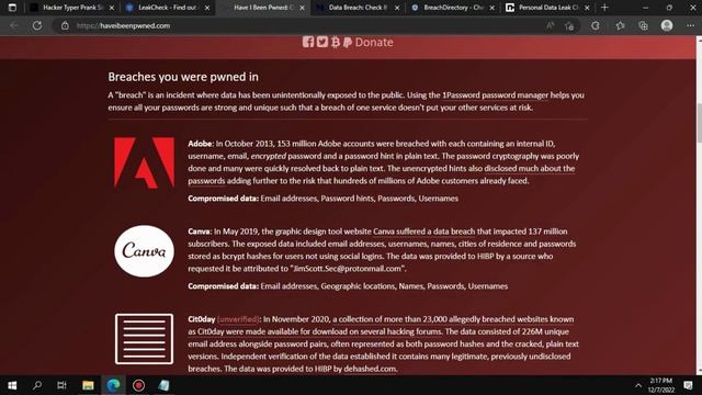 How to Check Our data is Breached or Not смотреть онлайн